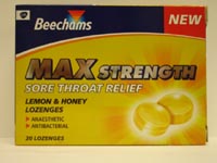 Beechams Max Strength Lozenges 10's